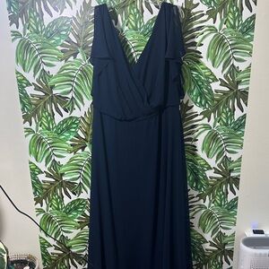 City Chic Deep Blue Maxi Dress